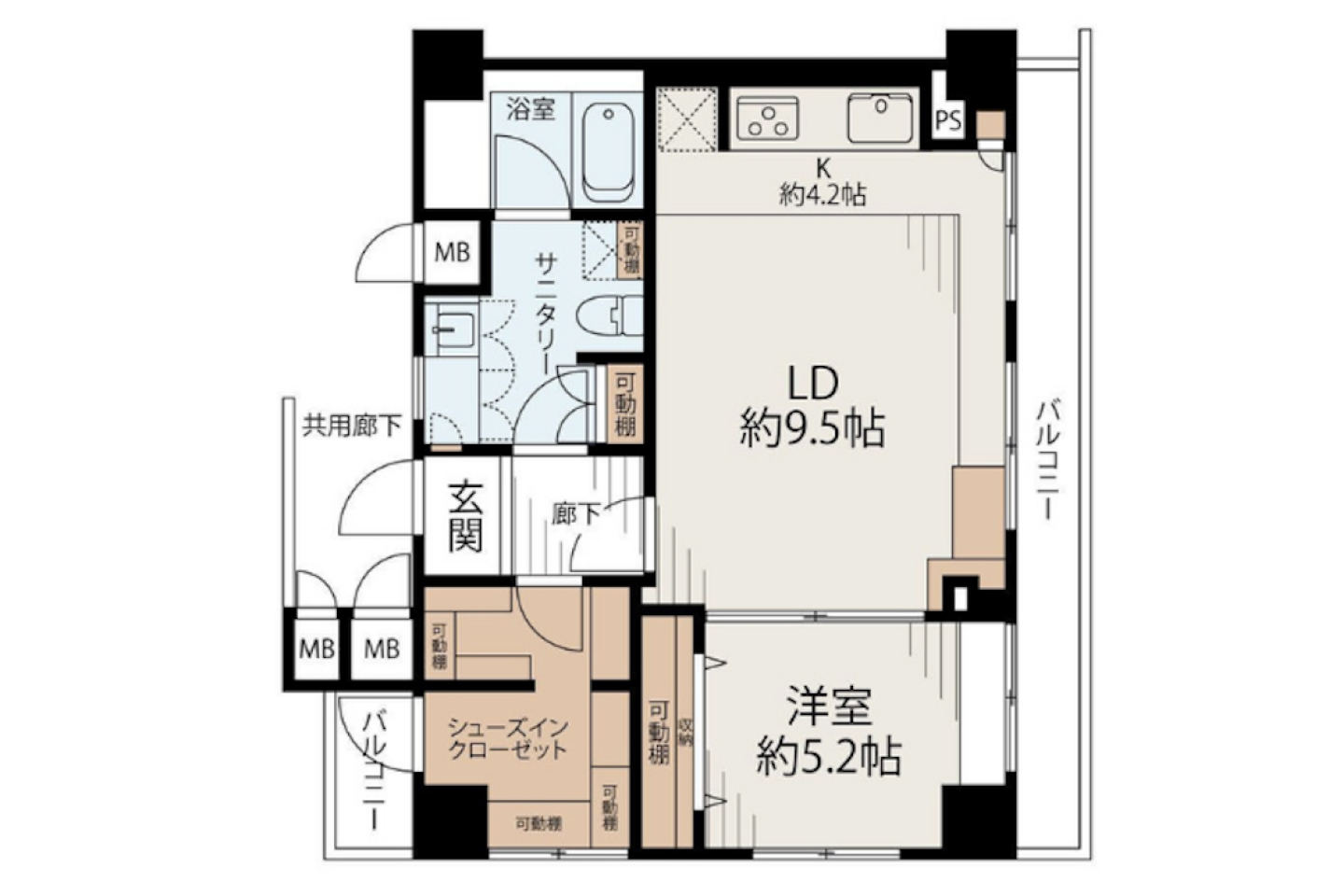 マンション（築年数 26年）4